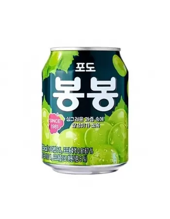 SUCO C/PEDAÇOS BON BON DE UVA VERDE 238ML