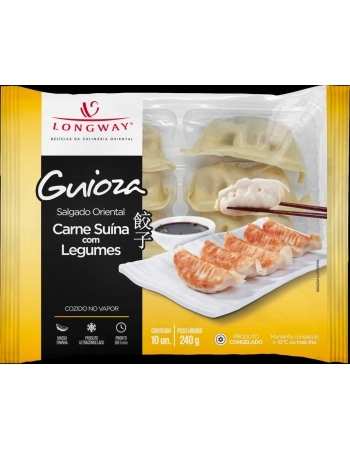 GUIOZA SUINA LONG WAY 240G C/10 UNID