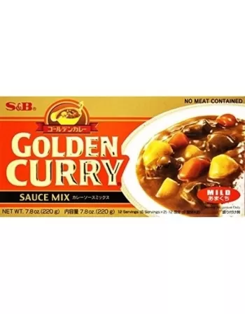 TEMPERO GOLDEN CURRY AMAKUCHI (LARANJADO) 220G