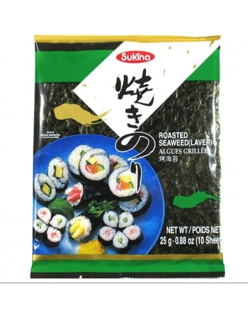 ALGA MARINHA (SUKINA) C/10 FOLHAS - 25G