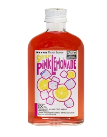 PREPARADO ALIMENTÍCIO SABOR PINK LEMONEADE (FLAVOR HOUSE) - 200ML