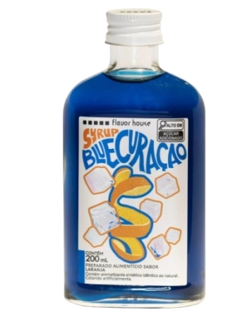 PREPARADO ALIMENTÍCIO SABOR BLUE CURAÇAO (FLAVOR HOUSE) - 200ML