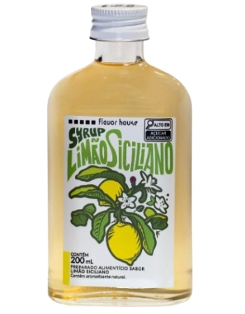 PREPARADO ALIMENTÍCIO SABOR LIMÃO SÍCILIANO (FLAVOR HOUSE) - 200ML